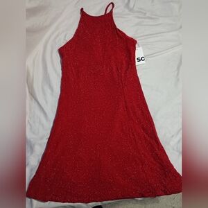 Small red dress